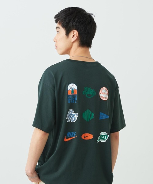NIKE(ナイキ)の「ナイキ スポーツウェア メンズ Tシャツ / Nike Sportswear Men's T-Shirt IR6452-317 Black Spruce(Tシャツ/カットソー・メンズ・ブラック系その他・L/M/S/2XL/XL)」の1枚目の写真