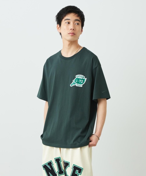 NIKE(ナイキ)の「ナイキ スポーツウェア メンズ Tシャツ / Nike Sportswear Men's T-Shirt IR6452-317 Black Spruce(Tシャツ/カットソー・メンズ・ブラック系その他・L/M/S/2XL/XL)」の7枚目の写真