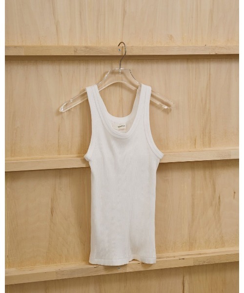 TODAYFUL（トゥデイフル）の「Useful Seamless Rib Tanktop 12610621（タンクトップ・レディース・ブラウン/ホワイト/チャコールグレー・FREE）」の14枚目の写真