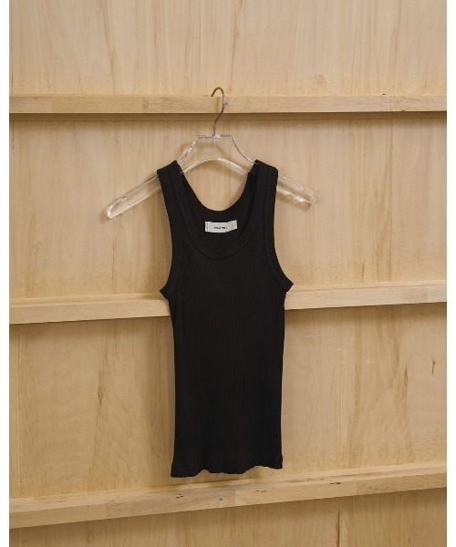 TODAYFUL（トゥデイフル）の「Useful Seamless Rib Tanktop 12610621（タンクトップ・レディース・ブラウン/ホワイト/チャコールグレー・FREE）」の16枚目の写真