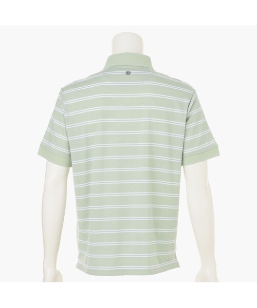 BRIEFING(ブリーフィング)の「【BRIEFING GOLF/ブリーフィングゴルフ】MEN’S DOUBLE STRIPE POLO RF(ポロシャツ・メンズ・ブラック/ネイビー/ホワイト/グリーン系その他2・L/M/S/XL)」の7枚目の写真