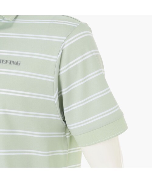 BRIEFING(ブリーフィング)の「【BRIEFING GOLF/ブリーフィングゴルフ】MEN’S DOUBLE STRIPE POLO RF(ポロシャツ・メンズ・ブラック/ネイビー/ホワイト/グリーン系その他2・L/M/S/XL)」の12枚目の写真