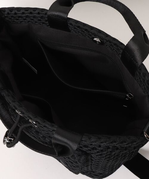 Bou Jeloud(ブージュルード)の「ドットメッシュバケットバッグ(かごバッグ・レディース・ブラック・ONESIZE)」の20枚目の写真