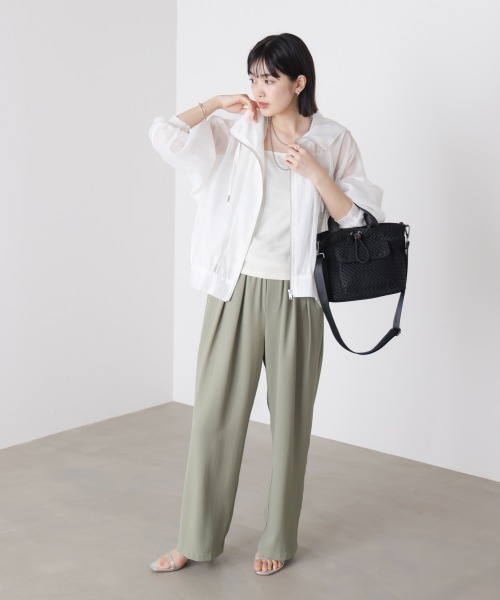 Bou Jeloud(ブージュルード)の「ドットメッシュバケットバッグ(かごバッグ・レディース・ブラック・ONESIZE)」の7枚目の写真