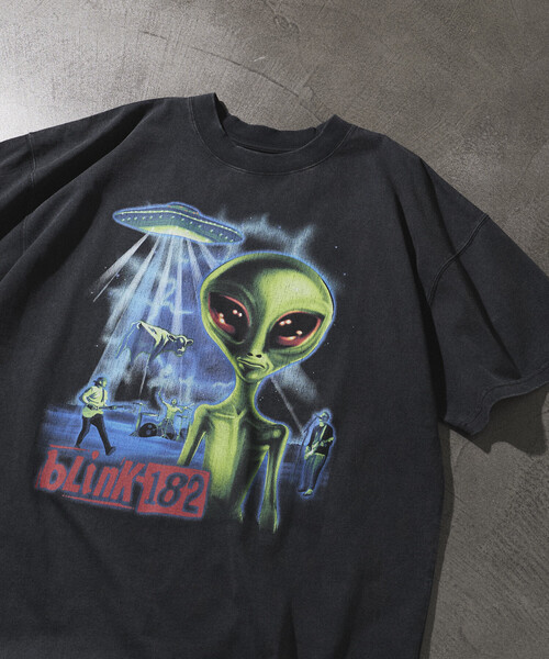 セール】【EXCLUSIVE】BLINK182 alien print Tee / ブリンク182