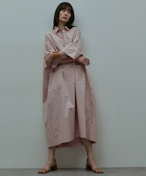 flaeu(フラユ)の「Field Cotton Dress(ワンピース・レディース・ピンク/ネイビー/ブラック・FREE)」の21枚目の写真