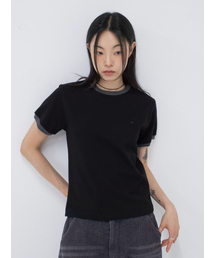 BP2 DISORDER（ビーピーツーディスオーダー）の「BPT シンボルロゴリンガーTシャツ ブラック（Tシャツ/カットソー）」
