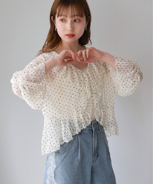 tiptop（ティップトップ）の「アソートレースフリルカーディガン（カーディガン/ボレロ・レディース・ホワイト系その他2/ホワイト系その他/ブラック/アイボリー・FREE）」の17枚目の写真