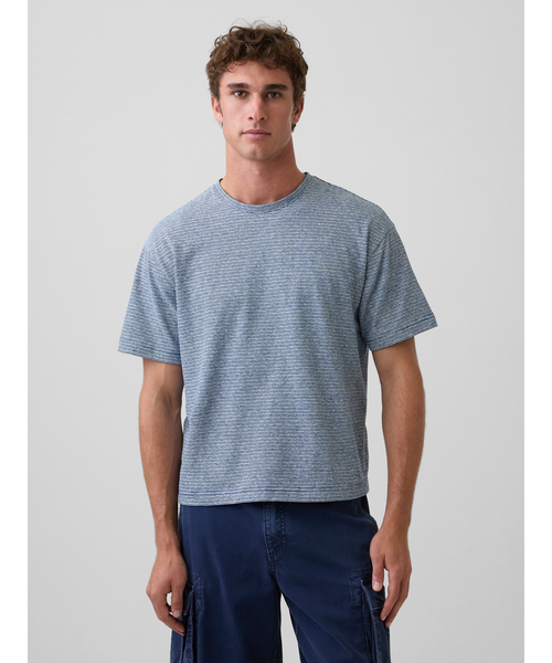Коттон ринен oversized клопд T‑shirt (Cotton Linen Oversized T‑Shirt)