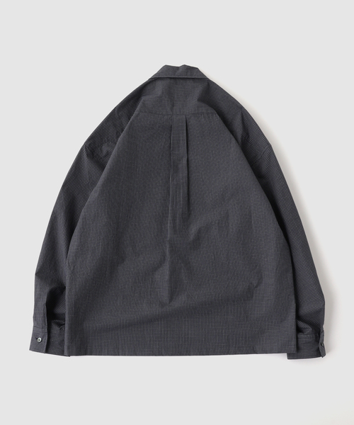 YUKI HASHIMOTO（ユウキハシモト）の「YUKI HASHIMOTO / ユウキハシモト SKIPPER SHIRTS（シャツ/ブラウス・メンズ・ブラウン/ブラック・46）」の3枚目の写真