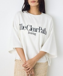刺繍ロゴTシャツ