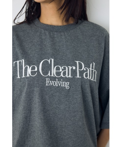 AZUL by moussy(アズールバイマウジー)の「刺繍ロゴTシャツ(Tシャツ/カットソー・レディース・ライトイエロー/ホワイト/グレー系その他4・SMALL/MEDIUM)」の19枚目の写真