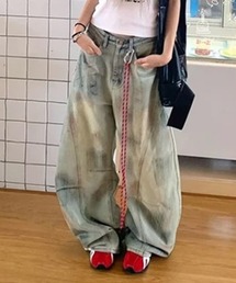 Vipoa（ヴィポア）の「Vintage like dirt wash denim（デニムパンツ）」