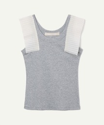 【leinwande】26SS新作 Pleats Decoration Tank