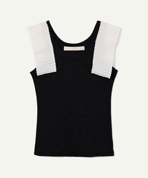 【leinwande】26SS新作 Pleats Decoration Tank
