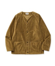 CALEE（キャリー）の「CT FLEECE BOA NO COLLAR JACKET（ノーカラージャケット）」