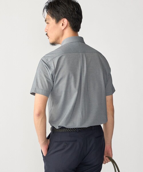 SHIPS(シップス)の「SHIPS:〈FUNCTION〉Albini × RENU(R) 半袖 ジャージー ソリッド シャツ(シャツ/ブラウス・メンズ・ブルー/ネイビー/ホワイト・LARGE/MEDIUM/X-LARGE/SMALL)」の6枚目の写真