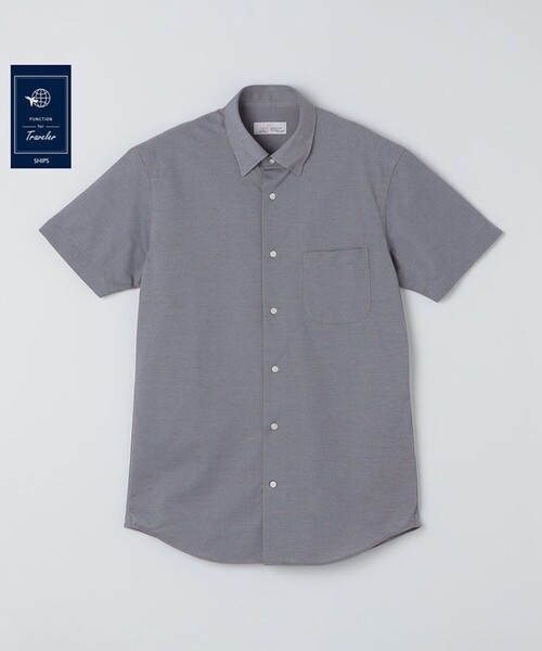 SHIPS(シップス)の「SHIPS:〈FUNCTION〉Albini × RENU(R) 半袖 ジャージー ソリッド シャツ(シャツ/ブラウス・メンズ・ブルー/ネイビー/ホワイト・LARGE/MEDIUM/X-LARGE/SMALL)」の13枚目の写真
