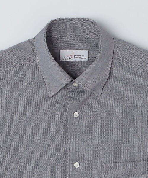 SHIPS(シップス)の「SHIPS:〈FUNCTION〉Albini × RENU(R) 半袖 ジャージー ソリッド シャツ(シャツ/ブラウス・メンズ・ブルー/ネイビー/ホワイト・LARGE/MEDIUM/X-LARGE/SMALL)」の15枚目の写真
