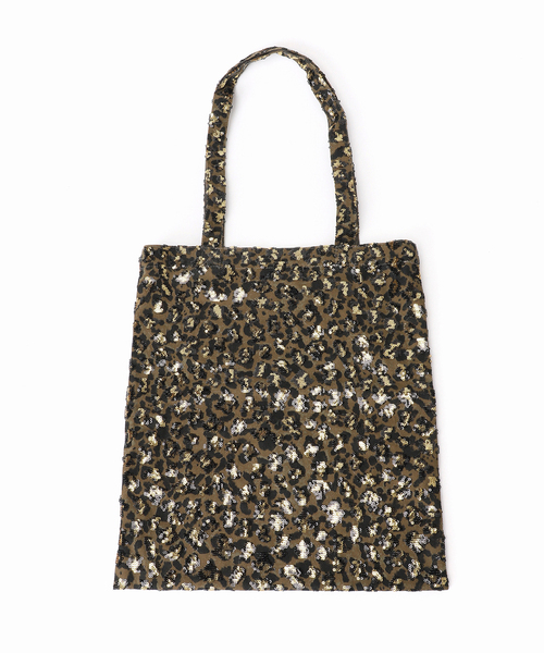 Spick & Span(スピックアンドスパン)の「Uhr / ウーア Sequin Leopard Tote(トートバッグ・レディース・ブラウン・FREE)」の9枚目の写真