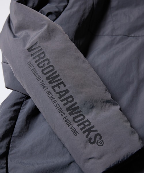 VIRGOwearworks(ヴァルゴウェアワークス)の「AETHER PUFF JKT(ダウンジャケット/コート・メンズ・チャコールグレー/ブラック・4/3/2)」の6枚目の写真