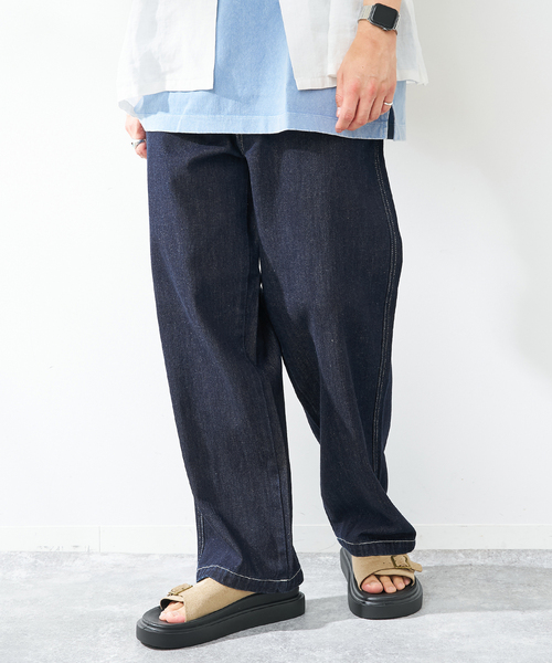 B.C STOCK(ベーセーストック)の「9.5ozC/Lペインターデニム(デニムパンツ・メンズ・ブルー系その他/ネイビー・LARGE/MEDIUM)」の6枚目の写真