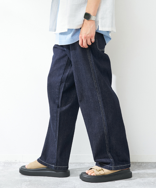 B.C STOCK(ベーセーストック)の「9.5ozC/Lペインターデニム(デニムパンツ・メンズ・ブルー系その他/ネイビー・LARGE/MEDIUM)」の7枚目の写真