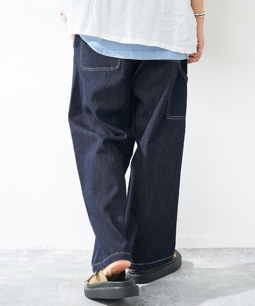 B.C STOCK(ベーセーストック)の「9.5ozC/Lペインターデニム(デニムパンツ・メンズ・ブルー系その他/ネイビー・LARGE/MEDIUM)」の8枚目の写真