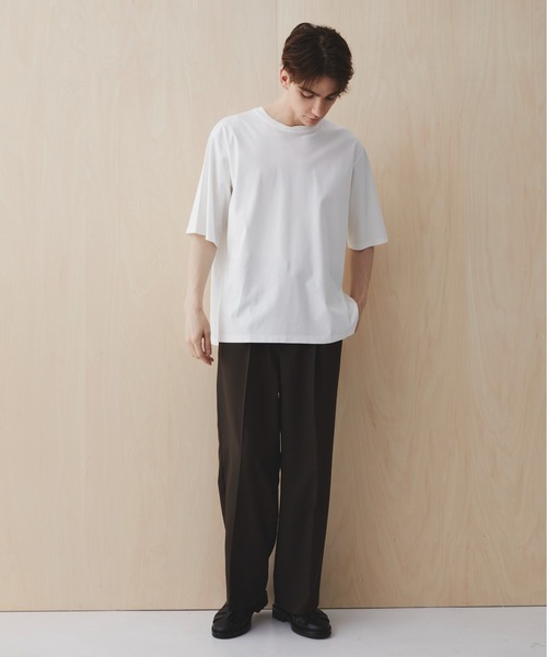PUBLIC TOKYO(パブリックトウキョウ)の「【超清涼感】クールタッチコットンTシャツ /接触冷感/コットン100%/ウォッシャブル/夏服/インナー/伸縮性/耐久性(Tシャツ/カットソー・メンズ・ブルー/ホワイト/ミント/ダークグレー/イエロー・3/1/2)」の15枚目の写真