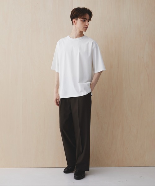 PUBLIC TOKYO(パブリックトウキョウ)の「【超清涼感】クールタッチコットンTシャツ /接触冷感/コットン100%/ウォッシャブル/夏服/インナー/伸縮性/耐久性(Tシャツ/カットソー・メンズ・ブルー/ホワイト/ミント/ダークグレー/イエロー・3/1/2)」の17枚目の写真