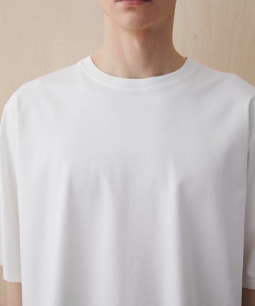 PUBLIC TOKYO(パブリックトウキョウ)の「【超清涼感】クールタッチコットンTシャツ /接触冷感/コットン100%/ウォッシャブル/夏服/インナー/伸縮性/耐久性(Tシャツ/カットソー・メンズ・ブルー/ホワイト/ミント/ダークグレー/イエロー・3/1/2)」の18枚目の写真