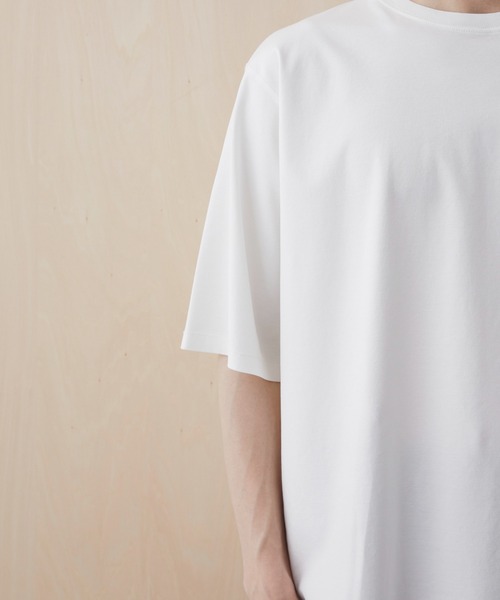 PUBLIC TOKYO(パブリックトウキョウ)の「【超清涼感】クールタッチコットンTシャツ /接触冷感/コットン100%/ウォッシャブル/夏服/インナー/伸縮性/耐久性(Tシャツ/カットソー・メンズ・ブルー/ホワイト/ミント/ダークグレー/イエロー・3/1/2)」の19枚目の写真