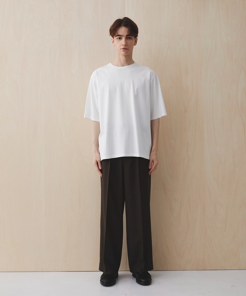 PUBLIC TOKYO(パブリックトウキョウ)の「【超清涼感】クールタッチコットンTシャツ /接触冷感/コットン100%/ウォッシャブル/夏服/インナー/伸縮性/耐久性(Tシャツ/カットソー・メンズ・ブルー/ホワイト/ミント/ダークグレー/イエロー・3/1/2)」の22枚目の写真