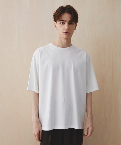 PUBLIC TOKYO(パブリックトウキョウ)の「【超清涼感】クールタッチコットンTシャツ /接触冷感/コットン100%/ウォッシャブル/夏服/インナー/伸縮性/耐久性(Tシャツ/カットソー・メンズ・ブルー/ホワイト/ミント/ダークグレー/イエロー・3/1/2)」の12枚目の写真