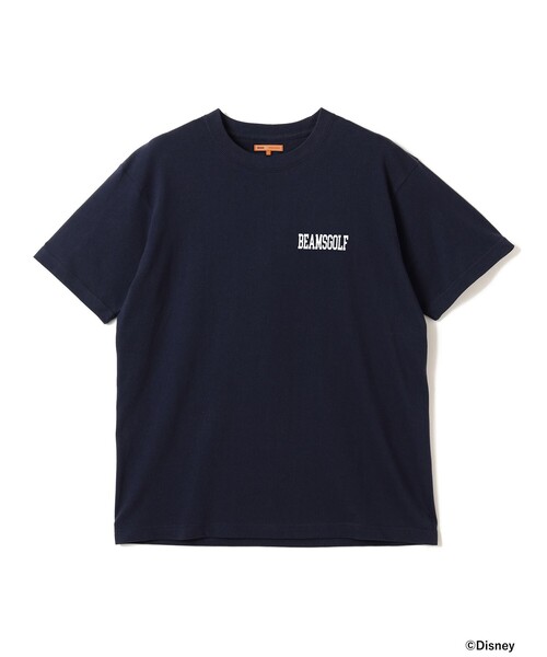 BEAMS GOLF（ビームスゴルフ）の「Disney / ミッキーマウス  / バックプリント Tシャツ（Tシャツ/カットソー・メンズ・グリーン/ネイビー・M/L/XL/S）」の7枚目の写真