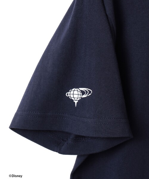 BEAMS GOLF（ビームスゴルフ）の「Disney / ミッキーマウス  / バックプリント Tシャツ（Tシャツ/カットソー・メンズ・グリーン/ネイビー・M/L/XL/S）」の8枚目の写真