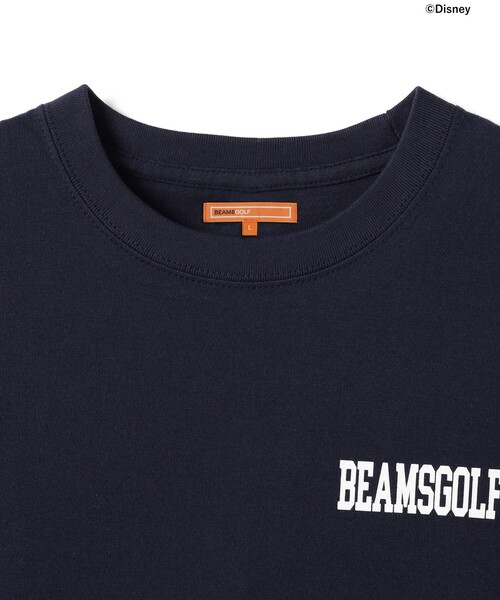 BEAMS GOLF（ビームスゴルフ）の「Disney / ミッキーマウス  / バックプリント Tシャツ（Tシャツ/カットソー・メンズ・グリーン/ネイビー・M/L/XL/S）」の9枚目の写真