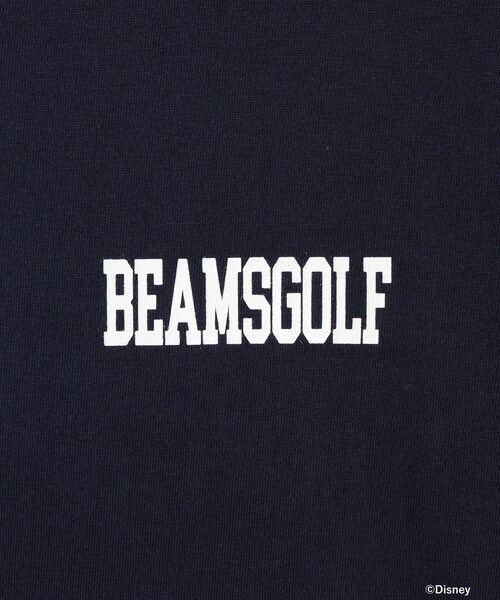 BEAMS GOLF（ビームスゴルフ）の「Disney / ミッキーマウス  / バックプリント Tシャツ（Tシャツ/カットソー・メンズ・グリーン/ネイビー・M/L/XL/S）」の10枚目の写真