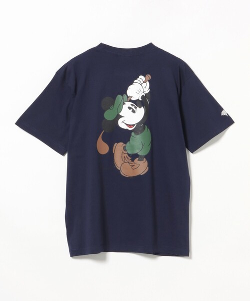 BEAMS GOLF（ビームスゴルフ）の「Disney / ミッキーマウス  / バックプリント Tシャツ（Tシャツ/カットソー・メンズ・グリーン/ネイビー・M/L/XL/S）」の15枚目の写真