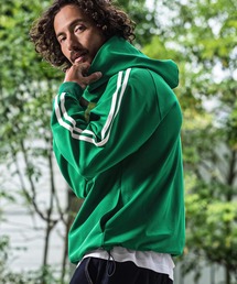 COLOR CAMO SHARK WIDE FIT FULL ZIP DOUBLE HOODIE M（パーカー）｜A