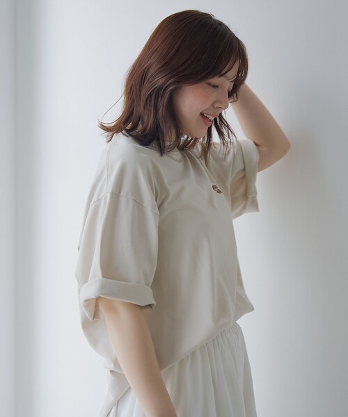 coen(コーエン)の「パウダー加工Tシャツ(Tシャツ/カットソー・メンズ・ブラック/ライトグレー/パープル・S/M/L/XL)」の14枚目の写真