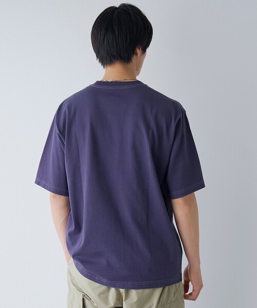 coen(コーエン)の「パウダー加工Tシャツ(Tシャツ/カットソー・メンズ・ブラック/ライトグレー/パープル・S/M/L/XL)」の20枚目の写真