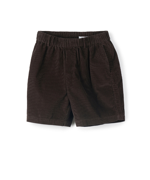 PARTIMENTO(パルティメント)の「パッカリングコーデュロイショーツブラウン(その他パンツ・メンズ・その他・MEDIUM/LARGE)」の1枚目の写真