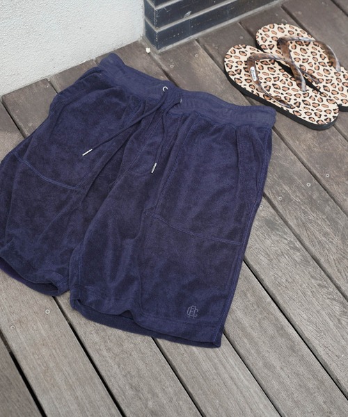 BAYFLOW(ベイフロー)の「リラックスパイルショーツ(その他パンツ・メンズ・ナチュラル/チャコール/ネイビー・MEDIUM/LARGE)」の3枚目の写真