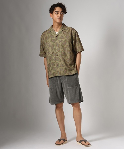 BAYFLOW(ベイフロー)の「リラックスパイルショーツ(その他パンツ・メンズ・ナチュラル/チャコール/ネイビー・MEDIUM/LARGE)」の11枚目の写真