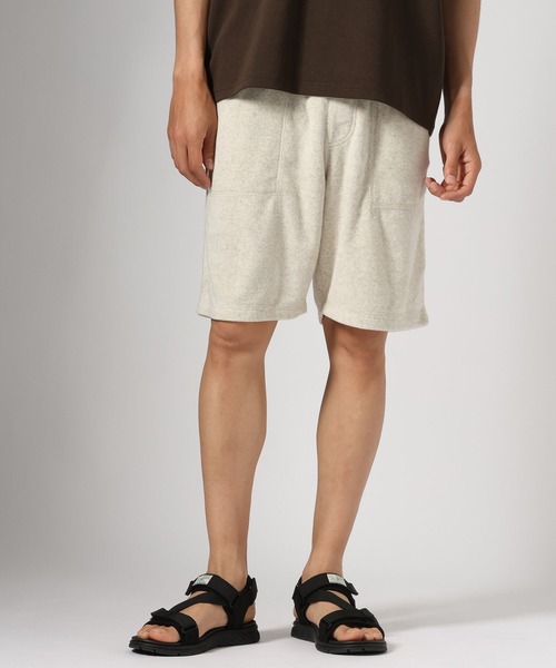 BAYFLOW(ベイフロー)の「リラックスパイルショーツ(その他パンツ・メンズ・ナチュラル/チャコール/ネイビー・MEDIUM/LARGE)」の5枚目の写真