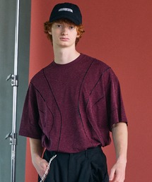 MAISON SPECIAL | 《UNISEX》Slab Mix Jersey Prime-Over TSUGIHAGI T-shirt/スラブミックスジャージープライムオーバーツギハギTシャツ【MAISON SPECIAL/メゾンスペシャル】(Tシャツ/カットソー)