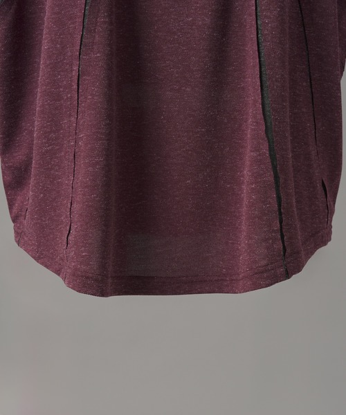MAISON SPECIAL(メゾンスペシャル)の「《UNISEX》Slab Mix Jersey Prime-Over TSUGIHAGI T-shirt/スラブミックスジャージープライムオーバーツギハギTシャツ【MAISON SPECIAL/メゾンスペシャル】(Tシャツ/カットソー・メンズ・ブラック/バーガンディー/グレー・2/1/0)」の18枚目の写真