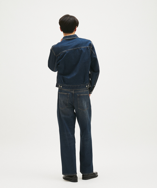 JOURNAL STANDARD(ジャーナルスタンダード)の「ワイド デニム LOT205(デニムパンツ・メンズ・ネイビー/ブラック/コバルトブルー・MEDIUM/SMALL/LARGE)」の18枚目の写真