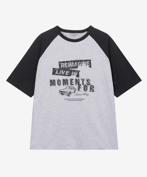 MINDBRIDGE(マインドブリッジ)の「ドゥグッド_グラフィックラグランオーバーサイズTシャツ - 2カラー(Tシャツ/カットソー・メンズ・オートミール/ライトグレー・100/105/95)」の9枚目の写真